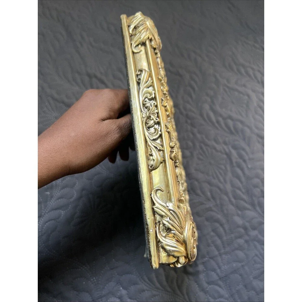 Baroque 3D Ornate Gold 4 x 6” Picture Frame, Artistic, Photography,Fancy, Glam
